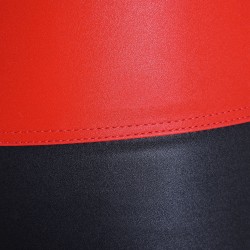 Säädettävä vapaasti seisova nyrkkeilysäkki jousituksella, punamusta 158–186 cm