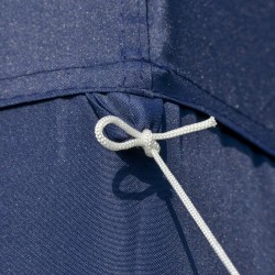 Puutarhateltta 3x3 m sininen, metallirunko ja polyesterikatos, hyttysverkollinen