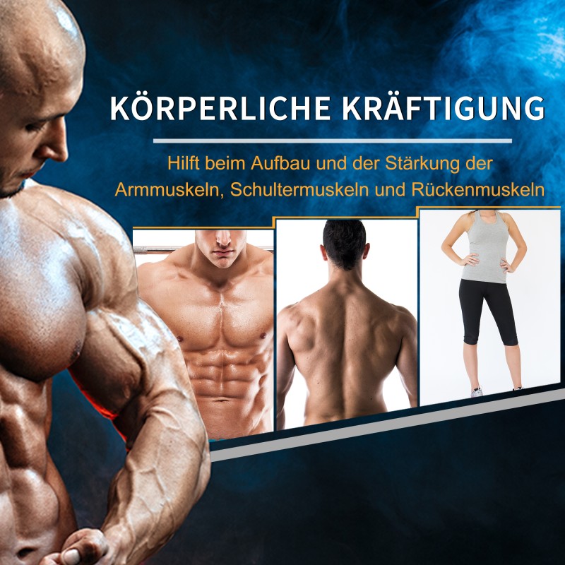 Kuusikulmainen kumipäällysteinen käsipaino 17,5 kg, metalli/kumi, musta