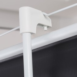 Projektorikangas 4:3, 84", 171 x 131 cm, valkoinen, metallirungolla ja rullattavalla kotelolla