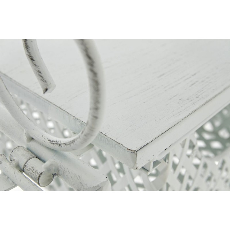 XL kasvihylly raudasta antiikkipatinalla 4 tasoa 3 koria