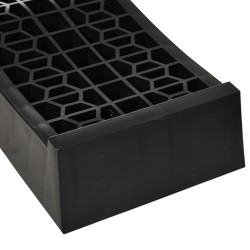 Ajosiltasarja autolle 2 kpl, muovi, max 3000 kg, musta