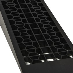 Ajosiltasarja autolle 2 kpl, muovi, max 3000 kg, musta