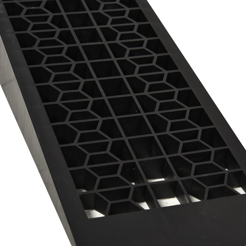 Ajosiltasarja autolle 2 kpl, muovi, max 3000 kg, musta