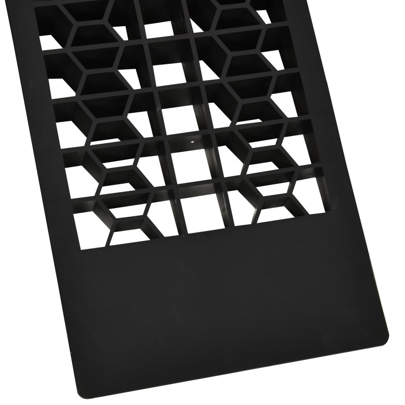 Ajosiltasarja autolle 2 kpl, muovi, max 3000 kg, musta