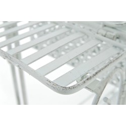 XL kasvihylly raudasta antiikkipatinalla 4 tasoa 3 koria