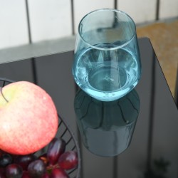 Polyrottinki puutarhakalustesetti 2 hengelle, 2 tuolia ja sohvapöytä tyynyillä, harmaa