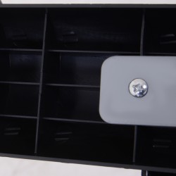 Mini-kuntopyörä käsille ja jaloille, LCD-näyttö, säädettävä vastus, kotiin ja toimistoon, 35 x 40 x 31 cm, hopea