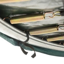 Trampoliinin reunapehmuste puutarhatrampoliinille Ø305 cm EPE 15 mm vihreä