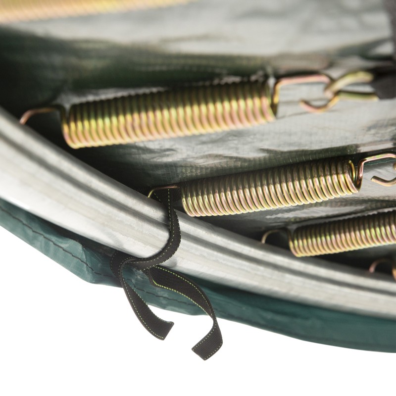 Trampoliinin reunapehmuste puutarhatrampoliinille Ø305 cm EPE 15 mm vihreä