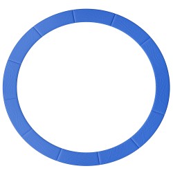 Trampoliinin reunasuoja 366 cm EPE pehmuste 15 mm sininen