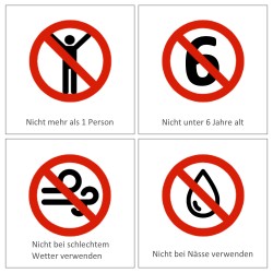 Trampoliinin reunapehmuste puutarhatrampoliinille Ø244 cm, sininen