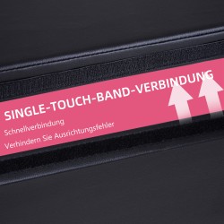 Tankotanssin turvamatto, pyöreä muovipinta Ø150 cm, paksuus 5 cm, musta