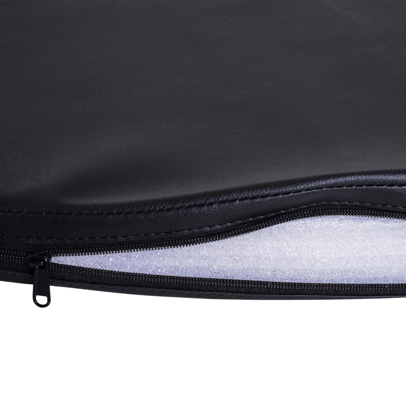 Tankotanssin turvamatto, pyöreä muovipinta Ø150 cm, paksuus 5 cm, musta