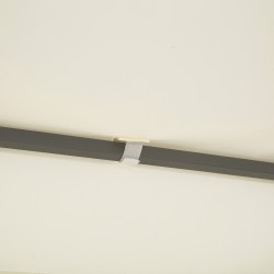 Paviljongin vaihtokatto puutarhaan polyesteri 3 x 4 m kermanvalkoinen