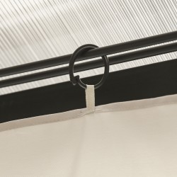 Paviljongin sivuseinät 3x4 m puutarhapaviljonkiin, 4 kpl, polyesteri, vedenpitävä, beige