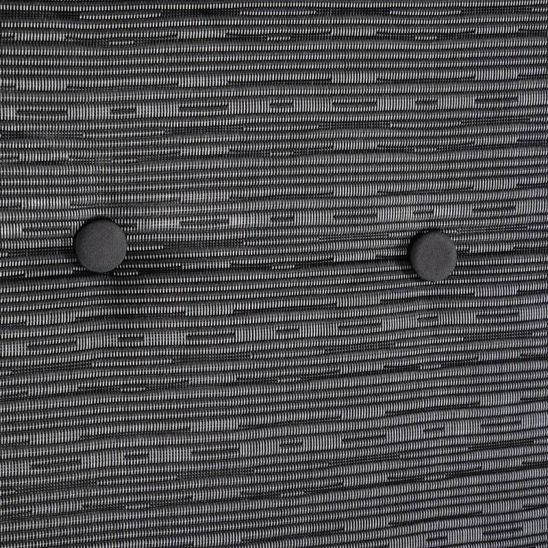 Puutarhakeinu 3-hengen, teräsrunko, säädettävä aurinkokatos, Texteline-harmaa, 200 x 120 x 170 cm