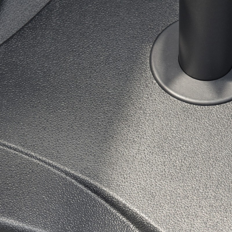 Aurinkovarjon jalusta 20 kg HDPE-sementti 41,5 x 41,5 cm musta, varjoputkille 32/38/48 mm