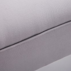 Verhoiltu penkki makuuhuoneeseen ja eteiseen, MDF-runko, 102 x 36 x 51 cm, harmaa