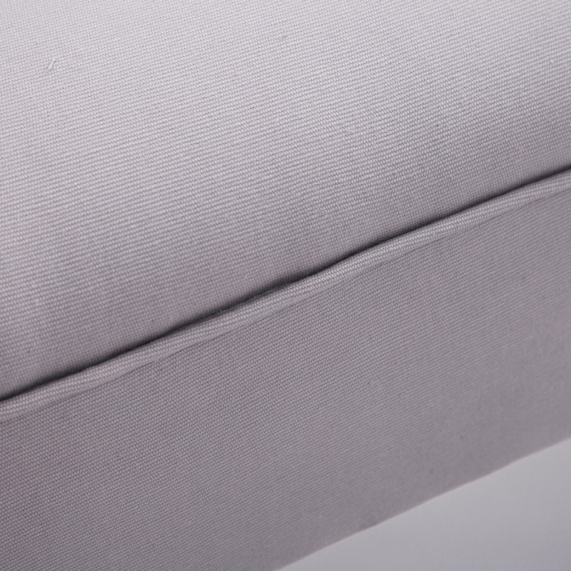 Verhoiltu penkki makuuhuoneeseen ja eteiseen, MDF-runko, 102 x 36 x 51 cm, harmaa