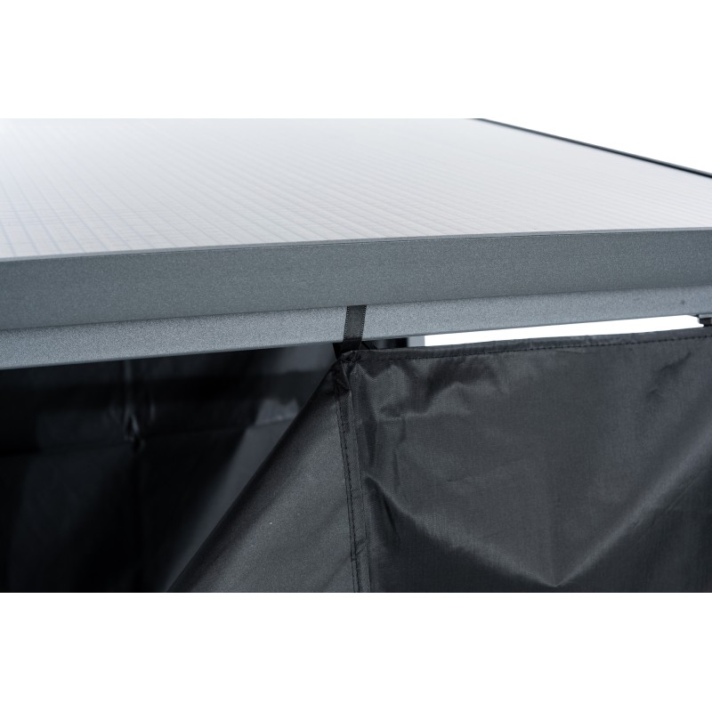 Tukeva polttopuuteline suojapeitteellä ulkokäyttöön eri kokoja