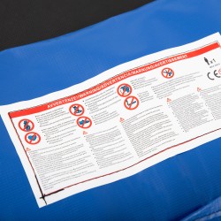 Trampoliinin reunapehmuste Ø305 cm, vettä hylkivä ja UV-kestävä, monivärinen