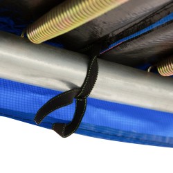 Trampoliinin reunapehmuste Ø 366 cm puutarhatrampoliiniin, EPE 15 mm, monivärinen punainen/keltainen/sininen