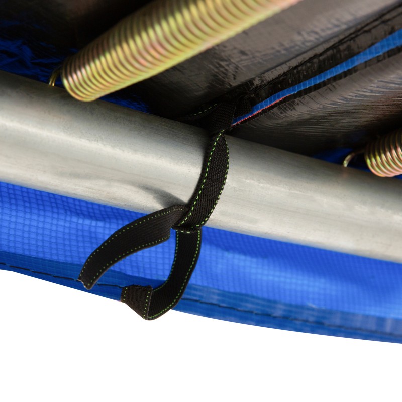 Trampoliinin reunapehmuste Ø 366 cm puutarhatrampoliiniin, EPE 15 mm, monivärinen punainen/keltainen/sininen