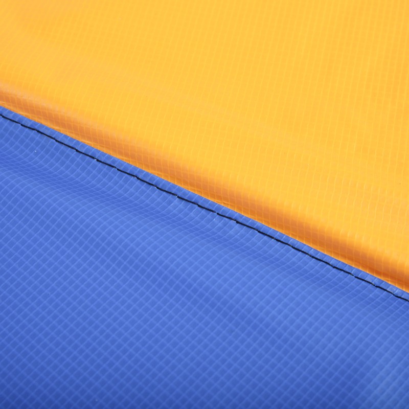 Trampoliinin reunapehmuste Ø 366 cm puutarhatrampoliiniin, EPE 15 mm, monivärinen punainen/keltainen/sininen