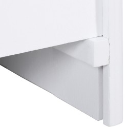 Lemmikkiportaat koirille ja kissoille 3 askelmaa kuusipuu 40,5 x 44,5 x 38 cm valkoinen