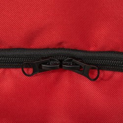 Koiran vaunut pienille koirille, teräs ja Oxford-kangas, max 10 kg, 76,5 x 52 x 95 cm, punainen