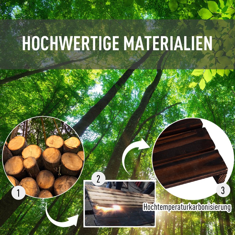 Kukkateline 6 hyllyä ja 4 pyörää massiivipuuta 123,5 x 33 x 80 cm ruskea