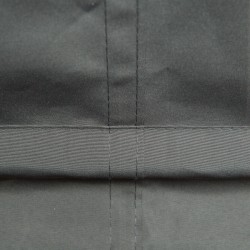 Parvekemarkiisi kampikäterullaustalla, korkeussäädettävä 150 cm harmaa