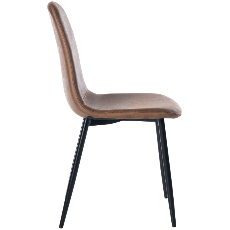 Perheystävällinen moderni ruokatuolisetti, 4 kpl, useita värejä