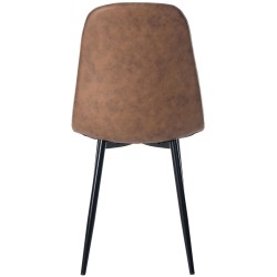 Perheystävällinen moderni ruokatuolisetti, 4 kpl, useita värejä