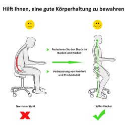 Korkeussäädettävä työjakkara selkänojalla, PU-keinonahka ja metalli, musta, 50 x 54 x 66–78 cm