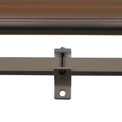 Terassimarkiisi seinäkiinnitys alumiinirunko 395 x 300 cm käsikäyttöinen beige