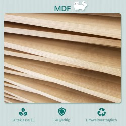 Kissan seinätaso ja leposänky, MDF/fleece, 41 x 28 x 21 cm, ruskea