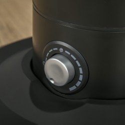 Lattiatuuletin vesijäähdytyksellä ja sumutuksella 120 cm, 2,8 L, 3 nopeutta, 70° oskillointi, 90 W, musta