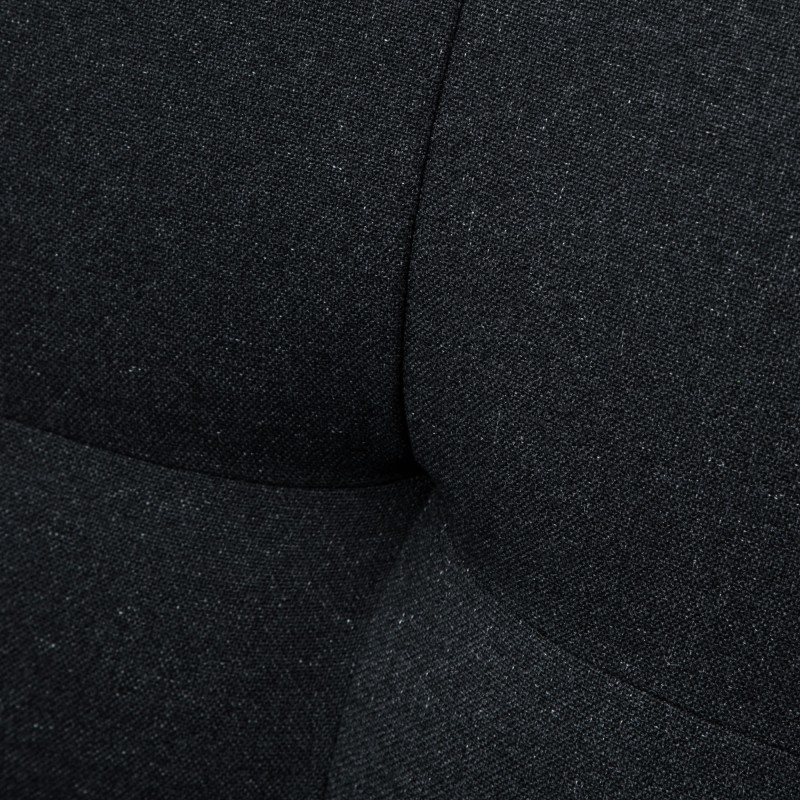 Vuodesohva 3-in-1 selkänojan säädöllä ja taittopöydällä 181x77x78 cm mustanharmaa