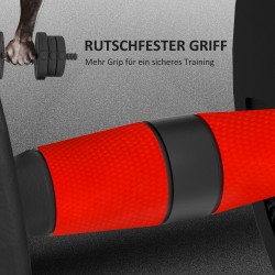 Säädettävä 2-in-1 käsipaino- ja levytankosarja 20 kg, metalli/HDPE, musta