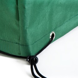 Puutarhakalusteiden suojapeite 600D Oxford 135 x 135 x 75 cm vihreä