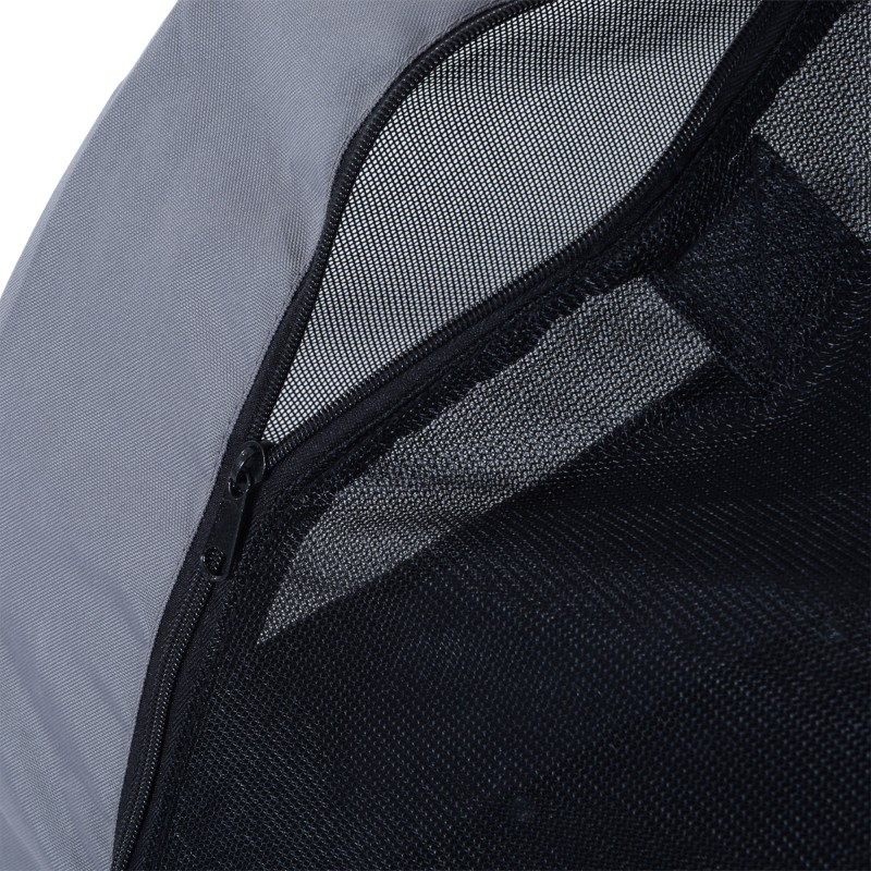 Koiran polkupyöräkärry teräsrunko 20 kg taittuva 130 x 73 x 90 cm harmaa/musta