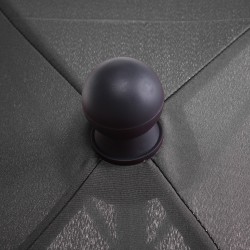 Parveke- ja puutarhavarjo, kallistettava, alumiini/teräs, 198 x 130 cm, harmaa