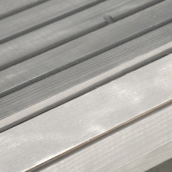 Adirondack puutarhatuoli ulkokäyttöön, säänkestävä tannenholz, hellgrau, 78x89x88 cm