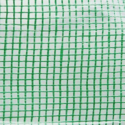 Kasvihuoneen vaihtokate 3 x 3 x 2 m tunnelikasvihuoneeseen, PE-muovi, vihreä