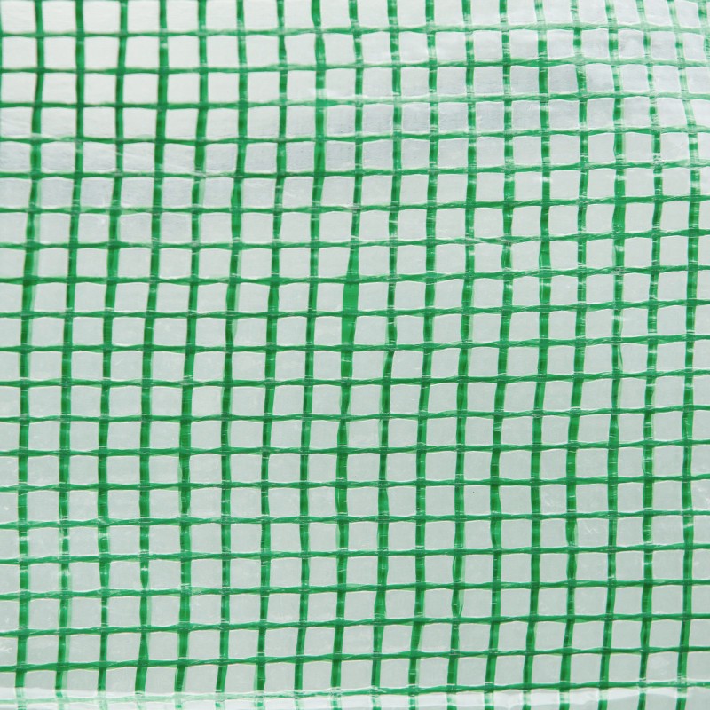 Kasvihuoneen vaihtokate 3 x 3 x 2 m tunnelikasvihuoneeseen, PE-muovi, vihreä