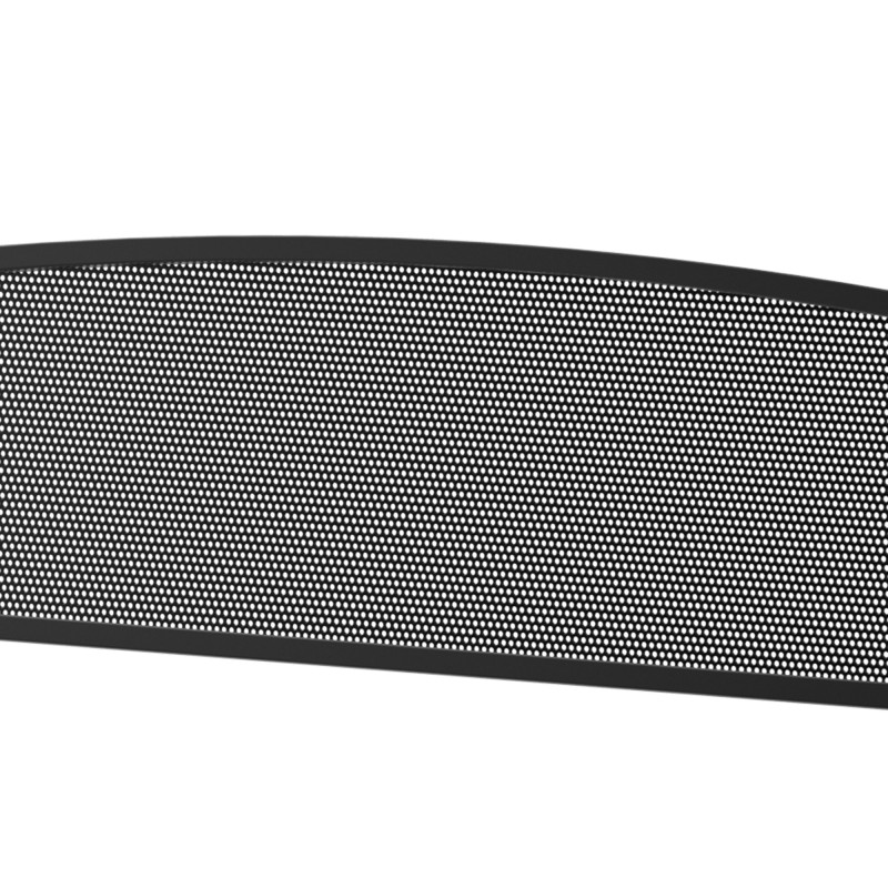 Puutarhapenkki 2‑hengen teräs 127 x 60 x 87 cm musta