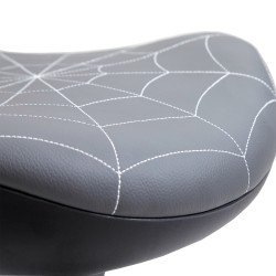 Ergonominen työjakkara keinuvalla jalustalla, korkeussäädettävä 65,5–83,5 cm, harmaa