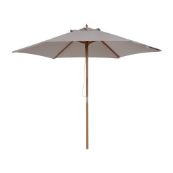 Aurinkovarjo bamburunko 2 5 m harmaa parvekkeelle ja puutarhaan